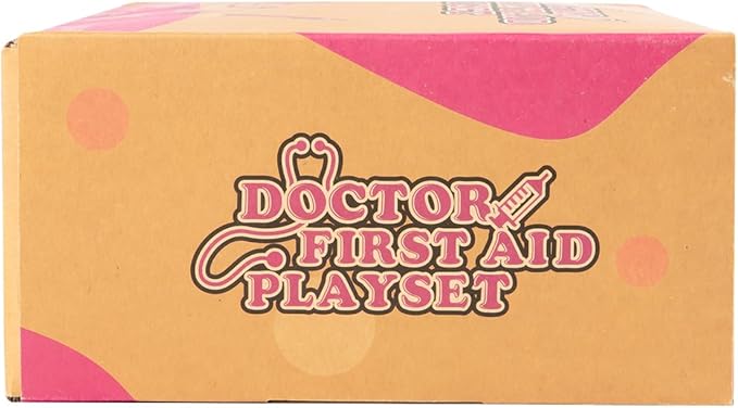 Doctor Kit for Kids Girls, 34 Pcs Kids Doctor Kit for Toddlers 3-5 with Medical Storage Bag & Real Stethoscope, Pretend Play Set for Boys Girls Fun Role Playing Game