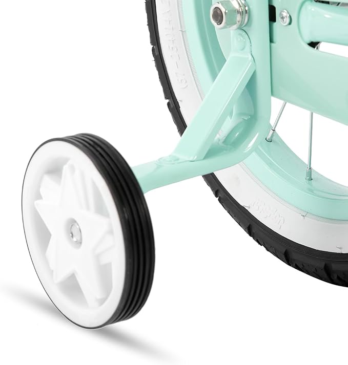 JOYSTAR 12 14 16 Inch Kids Cruiser Bike for Ages 2-7 Years Old Girls & Boys, Kids' Bike with Training Wheels, Coaster Brake, Adjustable Seat & Fenders, Child Bicycles