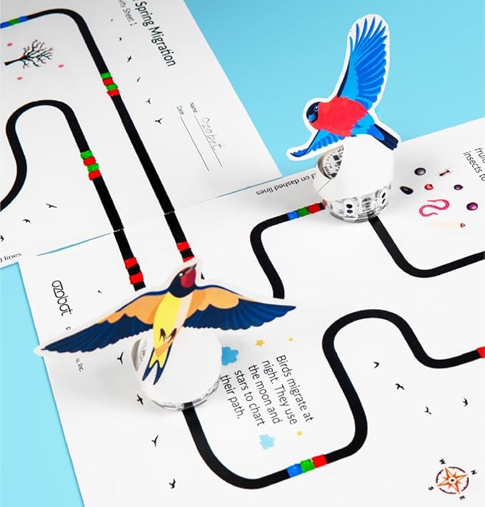 Ozobot Evo Entry Kit, Interactive Coding Robot, Kids Ages 5+, Includes Color Code Markers, Charging Cable, Zip Case, Access to 700+ STEM Lessons, Educators & Parents, No Coding Experience Required
