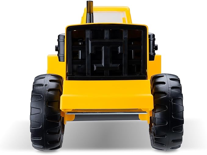 Tonka Steel Classics - Steam Roller - Made with Steel, Yellow Toy Truck, Boys and Girls, Toddlers Ages 3+, Big Construction Truck, Birthday Gift, Holiday, Ages 4+