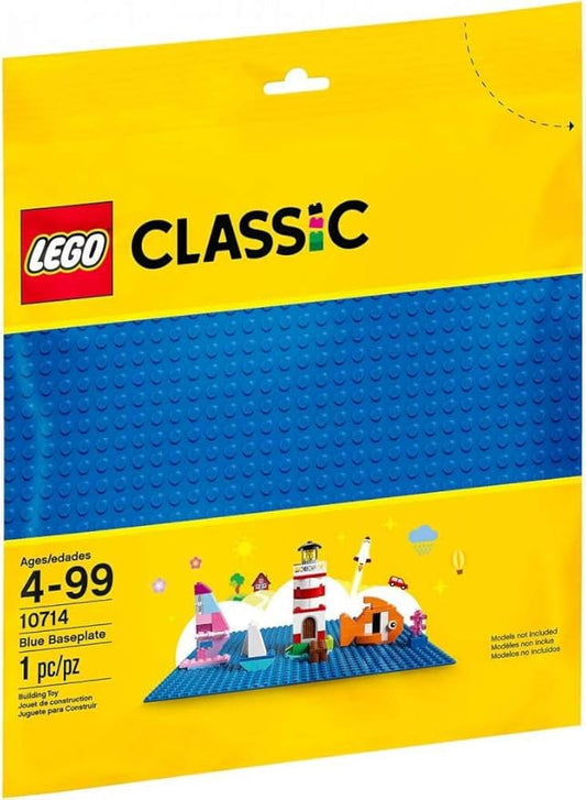 LEGO Classic Blue Baseplate 10714 Building Kit (1 Piece)