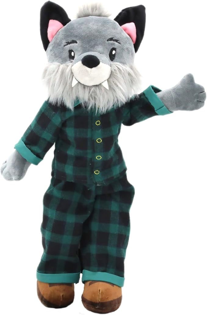 Plushible Soft Baby Doll, 18 Inch Werewolf - Plush Rag Doll with 2 Clothing Sets, My First Plush Toy for Girls, Boys & Infants, Soft Baby Stuffed Toy, Adorable Companion for 1 Year Old & Up