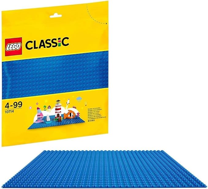 LEGO Classic Blue Baseplate 10714 Building Kit (1 Piece)