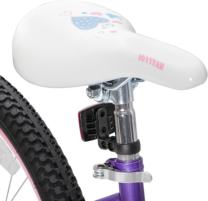 JOYSTAR Angel Girls Bike for Toddlers and Kids Ages 2-13 Years Old, 12 14 16 18 20 Inch Kids Bike with Training Wheels & Basket, 20 24 Inch Girls Bicycle with Handbrake & Kickstand