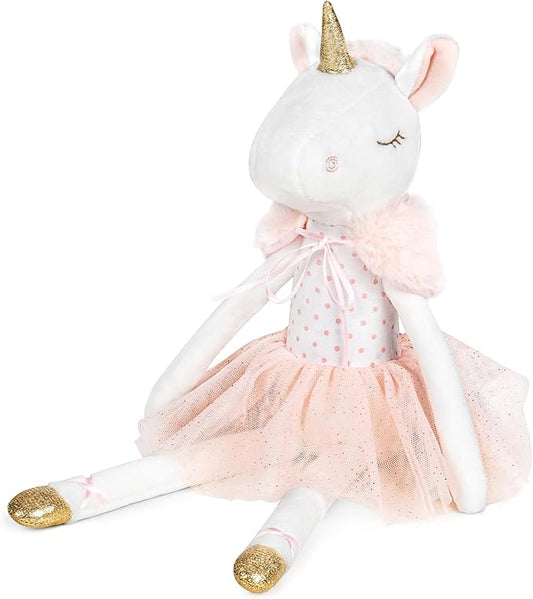 14" Unicorn Stuffed Animal,Soft Cute Unicorn Toys and Stuffed Animals for Girls Age 4-6, Plush Ballerina Toy for Baby Kid Teens, for Girls Birthday Dance Recital Gifts