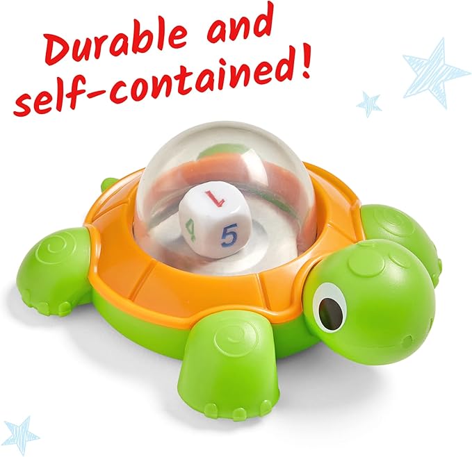 hand2mind Sea Animals Dice Poppers, Math Dice Popper, Game Replacement Dice Roller, Dice Games for Kids, Board Game Accessories, Family Game Night, Kids Travel Activity, Fun Classroom Games (Set of 2)