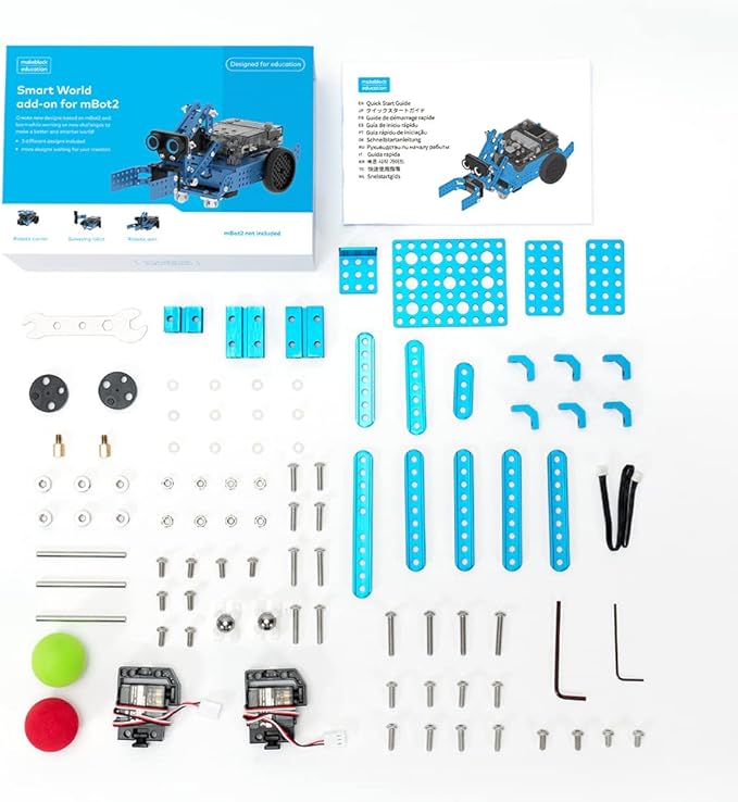 Makeblock Smart World 3-in-1 Add-on Pack for mBot2 Programmable Robot Car Toy
