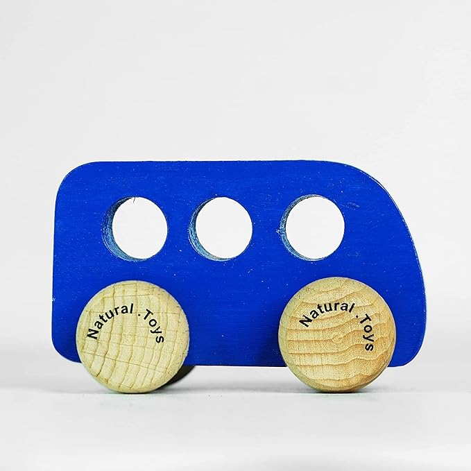 Wooden Car Toy Push Pull Toy Car Wooden Bus Wooden Truck Toy Car Combo Set