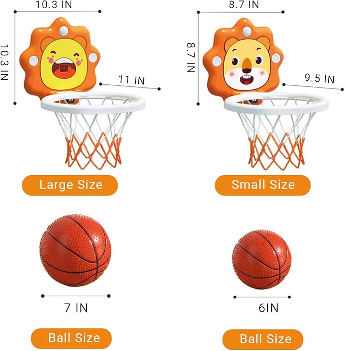 Toddler Kids Basketball Hoop Indoor Toys,Scoreboard Portable Design Adjustable Height,Christmas Birthday Baby Toddler Kids Boys Small Mini Basketball Hoop Gifts Toys