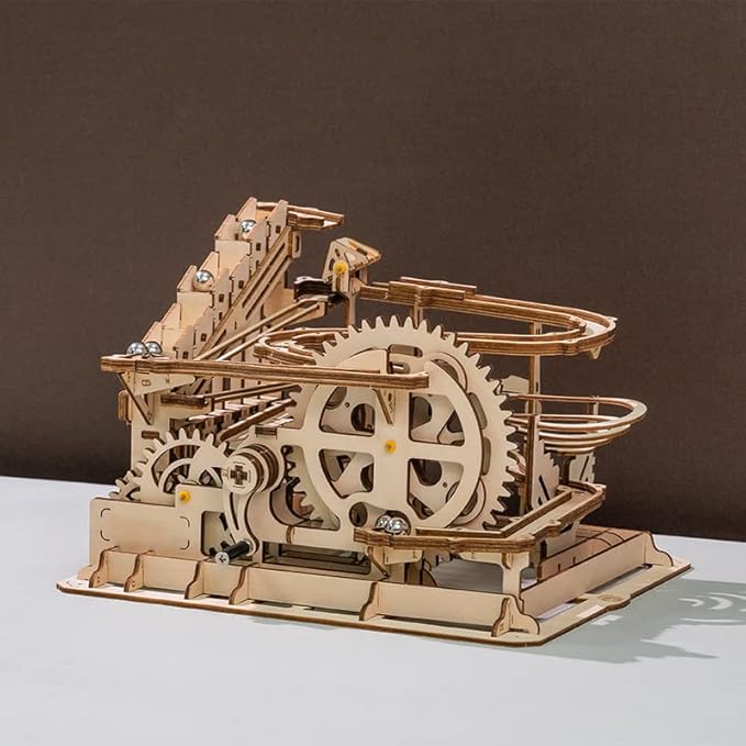 Marble Run 3D Puzzles Wooden Model Building Kits for Adults - Mechanical Puzzles Brain Teaser Educational Project DIY Crafts, for Adults Boys Ages 14+ (Pivot)