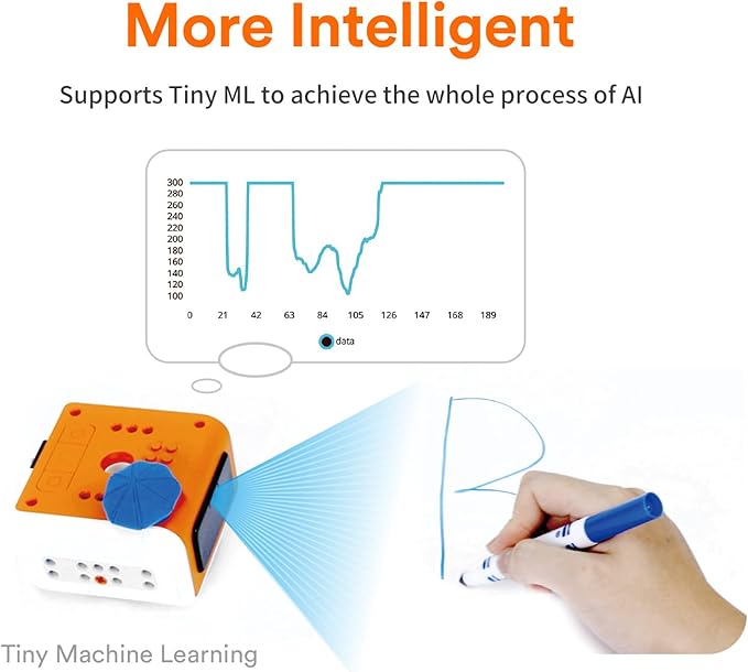 Matatalab VinciBot Coding Robot for Kids 8-12, STEM Robot Toy, Scratch & Python Programable Robotics with Remote Controller, AI Smart Robot Gift for Boys & Girls, Ages 8+