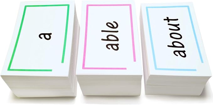 600 Dolch and Fry Sight Words Reading Flash Cards - Includes All Dolch Sight Words