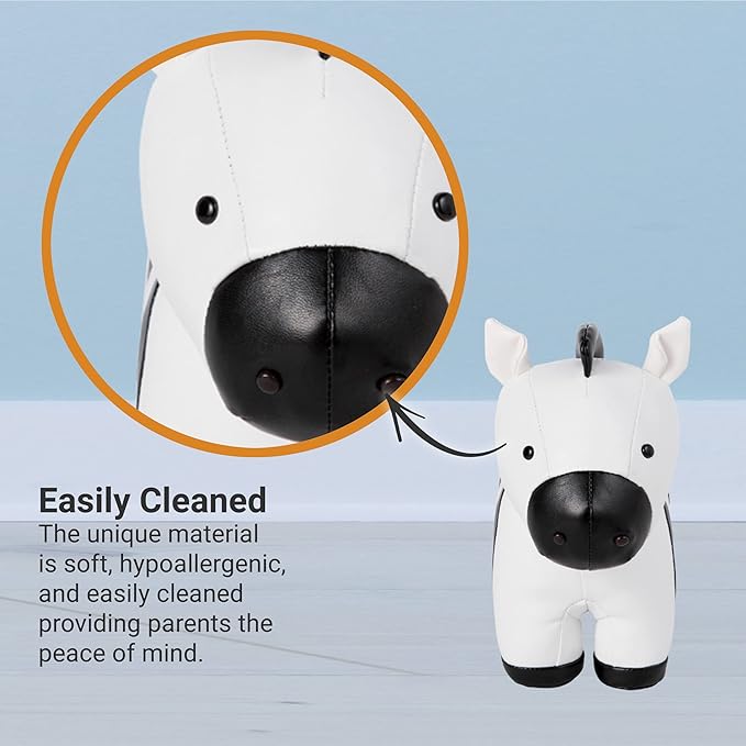 Little Big Friends Musical Baby Toy – Soft Plush Pull-String Cord Classical Toy for Baby & Toddlers | Soothing Stuffed Cuddly Animal Gift | Robert The Zebra