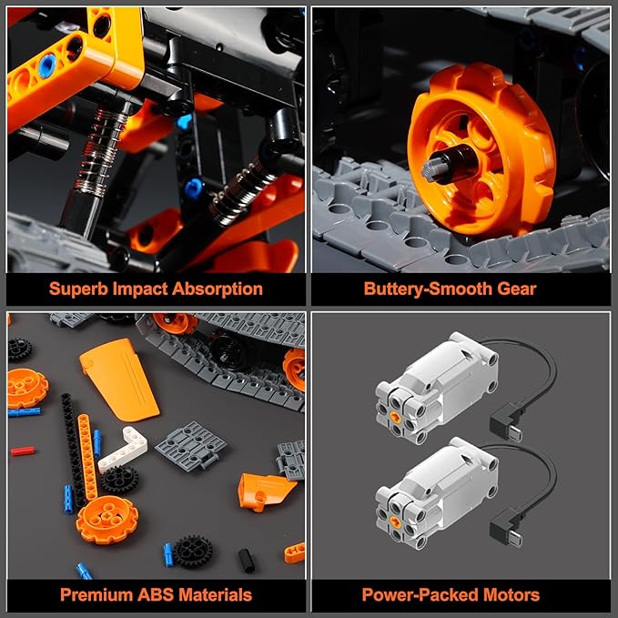 Building Toys STEM Robot Kit for Kids Ages 8-12, Remote Control Erector Sets Engineering Robotics Kits, Educational Birthday Gift for Boys & Girls 5-7 9 10 11 13 14+ Year Old