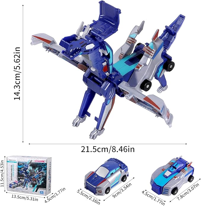 Car Toy A Transforming. When Two Cars Collide They Transform. It's Really an Amazing Toy transformable car Robot Suitable for Boys and Girls