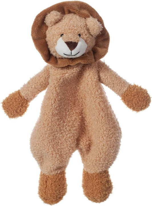 Apricot Lamb Stuffed Animals Security Blanket Yellow Lion Infant Nursery Character Blanket Luxury Snuggler Plush(Yellow Lion, 10 Inches)