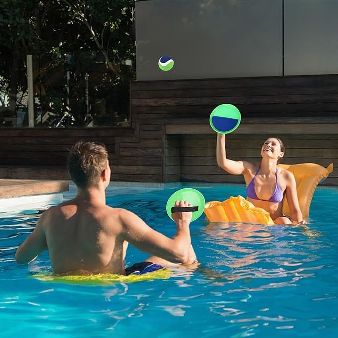 Outside Toys for Kids Ages 4-8-Ball Catch Games Lawn Game Paddle Toss-Upgraded Version Outdoo KidsToys for Age 3 4 5 6 7 8 + Years Old Boy Girl Family Christmas Birthday Gifts