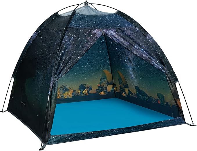 Kids Play Tent Imaginative Play Popup Tents Space World Tent for Kids Indoor/Outdoor Fun-Kid Galaxy Dome Tent Playhouse for Boys and Girls,Perfect Kid’s Gift- 47" x 47" x 43"