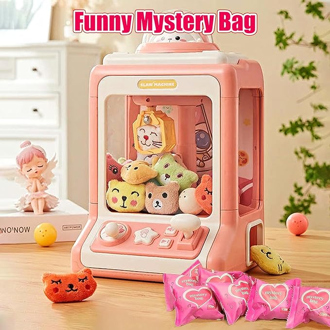 24 Pack Mini Stuffed Animals Blind Bags - Cute Keychain Plush Toys for Kids | Bulk Party Favors, Carnival Prizes, Claw Machine Goodie Bag Fillers & Classroom Rewards | Small Decoration