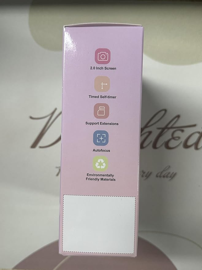 Kids Camera Toys Digital Camera for Girls Boys, Christmas Birthday Gifts for Kids Age 3-12, Selfie 1080P HD Video Digital Camera for 3 4 5 6 7 8 9 10 Year Old Girls with 32GB TF Card