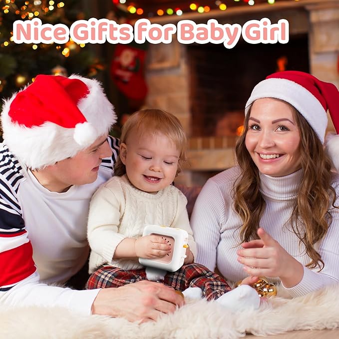 Busy Cube, Toys for 1 Year Old Girl Gifts, Montessori for Baby Girl, Travel Sensory Toys for Toddlers 1-3, Learning Fine Motor Skills| 1st Birthday Girl Gifts 12 Months Stocking Stuffers