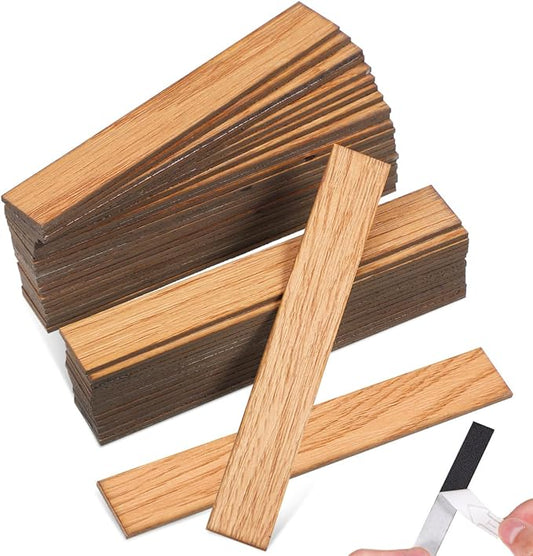 40 Pcs Miniature Dollhouse Flooring Light Brown Wood Floor Tiles for 1:12 Scale Dollhouse DIY Mini House Accessories