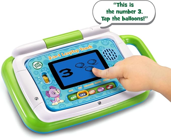 LeapFrog 2-in-1 LeapTop Touch, Green