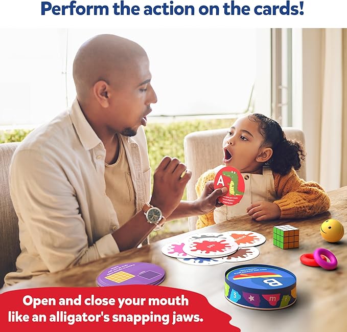 Skillmatics Card Game for Toddlers - Jump & Learn Letters, Numbers, Shapes & Colors, Preschool Learning, Travel Toys, Gifts for Kids Ages 2, 3, 4, 5