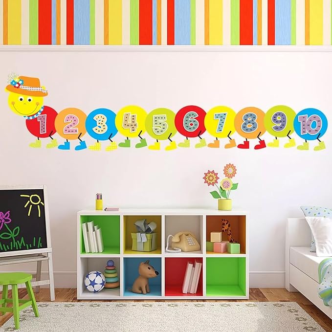 WANYISHUN 12 PCS Multiplication Chart Posters for Kids, Number Multiplication Posters from 1 to 12, Math Classroom Decor Skip Counting Chart, For Home, Classroom & Educational Learning Activities