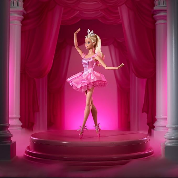 Barbie Signature Ballet Wishes Doll, Collectible Fashion Doll in Satiny, Pink Tutu with Blonde Hair and Giftable Packaging