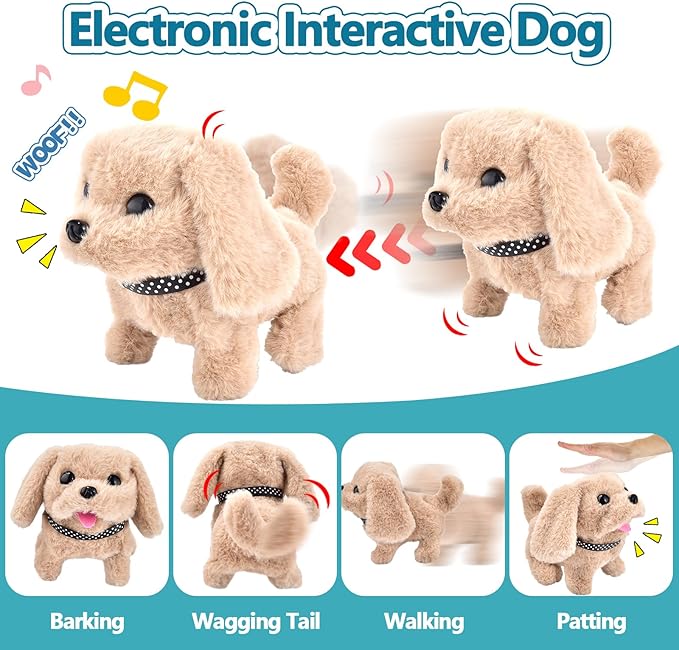 Doctor Kit for Toddlers 3-5 Doctors Play Set Toddler Girl Toys 3 4 5 Year Old Girl Birthday Gift Dog Puppy Vet Kit Kids Veterinarian Playset