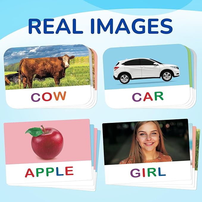 BenBen Spelling Games with Flash Cards, 112 Words, Montessori Toys for 3 4 5 6 Years Old Kids, Wooden Matching Letters Games, CVC Word Educational Learning Toys, Gift for Preschool Kindergarten