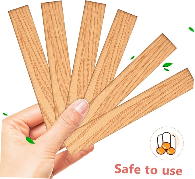 BESPORTBLE 40 Pcs Miniature Dollhouse Flooring Adhesive Plastic Tiles for Dollhouse Decoration DIY Easy Assembly Mini Floor Boards