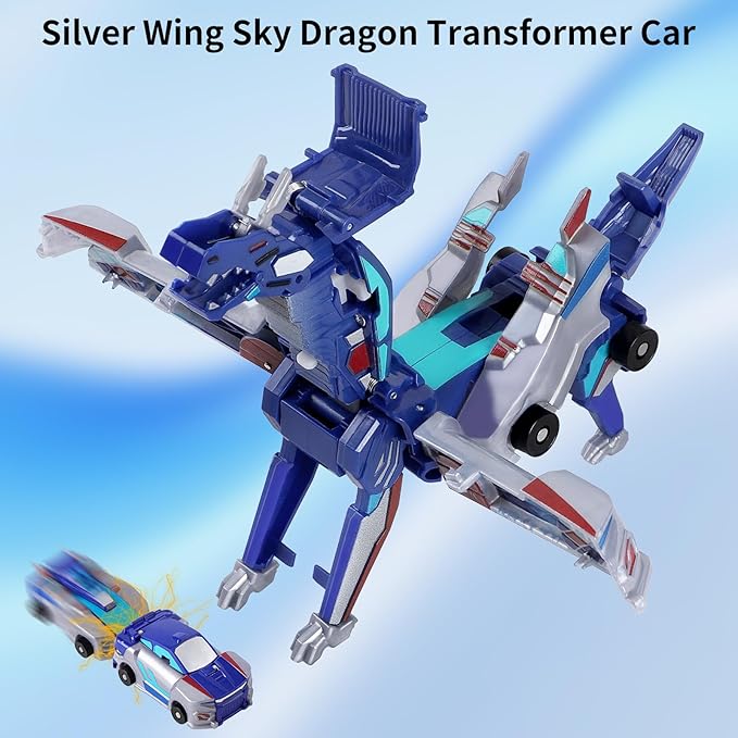 Car Toy A Transforming. When Two Cars Collide They Transform. It's Really an Amazing Toy transformable car Robot Suitable for Boys and Girls