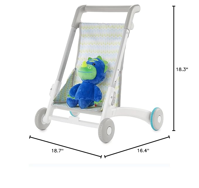 Skip Hop Baby Walker 4-in-1 Sit to Stand Convertible Light Up Walker with 40+ Activities Explore & More Age 6m+