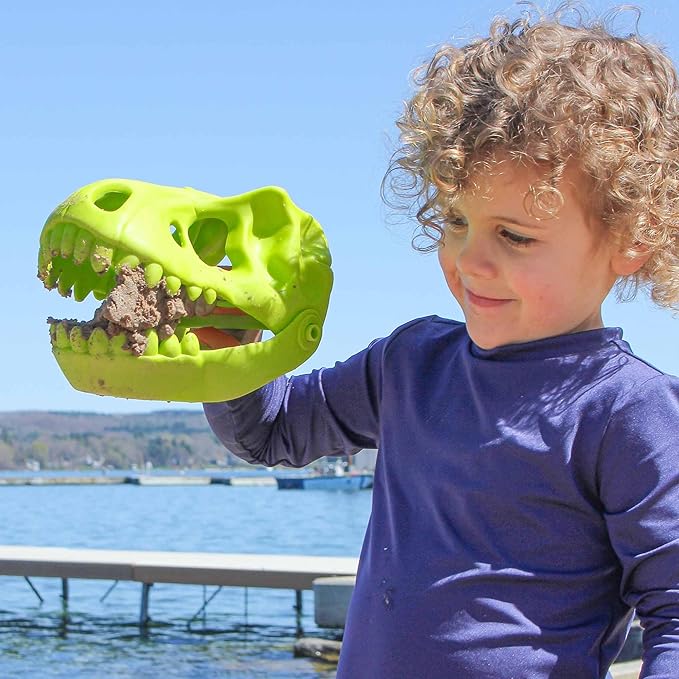 HABA Dinosaur Sand Glove - Ultimate Beach Toys for Kids 3-5, Award-Winning Sandbox Toys & Play Artifact for Digging and Excavation