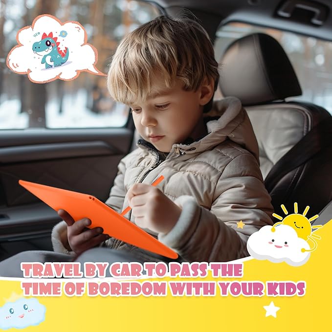 EooCoo Toys for Ages 3-7, Drawing Pad for Kids, 10 Inch LCD Writing Tablet, No Mess Coloring Books for Kids, Travel Games Girls Gifts, Educational Toys for 3 4 5 6 7 Years Old Girls