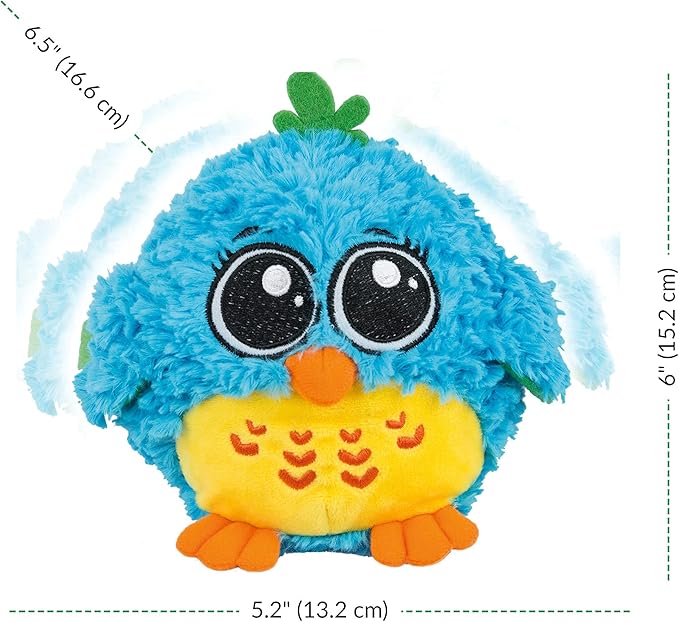 Baby Toys 6-12 Months & Up - 'Mr. Blue' Dancing & Singing Bird - Sound & Touch Activated Musical Toy for Boys & Girls - Ideal Gift for Infants, Babies & Toddlers