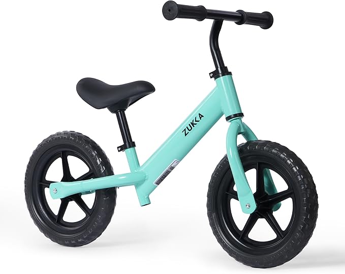 MEGHNA Toddler Balance Bike Kids Toy Aged 2-5 Years Old with Safety Footrest Adjustable Height Seat and Handlebar Strider Bike 8 inch Wheel for Over 18 Months Baby Toddler Kids, Easy to Assembly