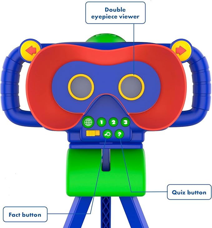 Educational Insights GeoSafari® Jr. Talking Wildlife Camera™ Featuring Robert Irwin - Preschool Science Toys for Little Kids, Toddler STEM Toys, Gifts for Boys & Girls Ages 4+