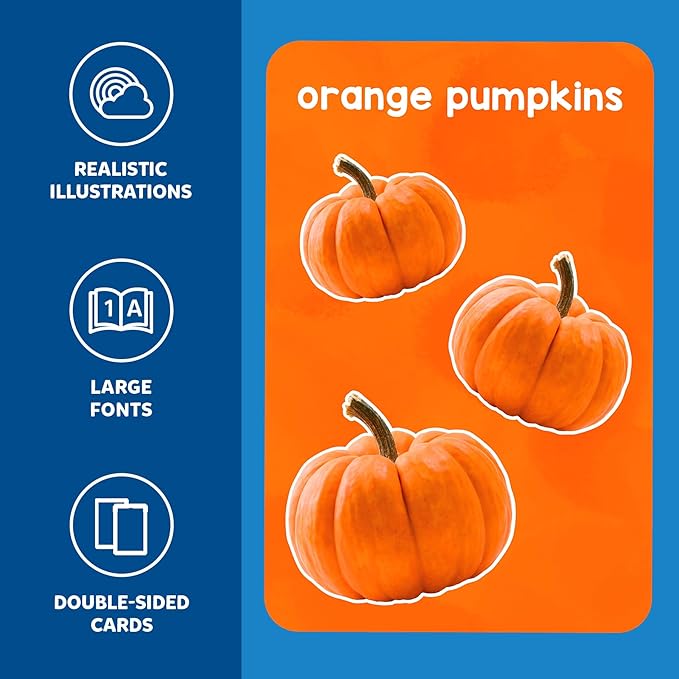 Skillmatics Thick Flash Cards for Toddlers - Letters, Numbers, Shapes & Colors, Learning Aids, Christmas Stocking Stuffers, Montessori Toys, Preschool Activities, Gifts for Kids Ages 1, 2, 3, 4 Years