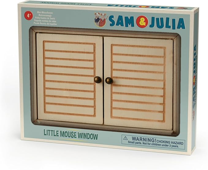 – Little Mouse Window | Miniatures & Dollhouse | Creative Photo Frame & Decoration | 3-Way Display | Ages 4+ | Includes 5 Original Postcards