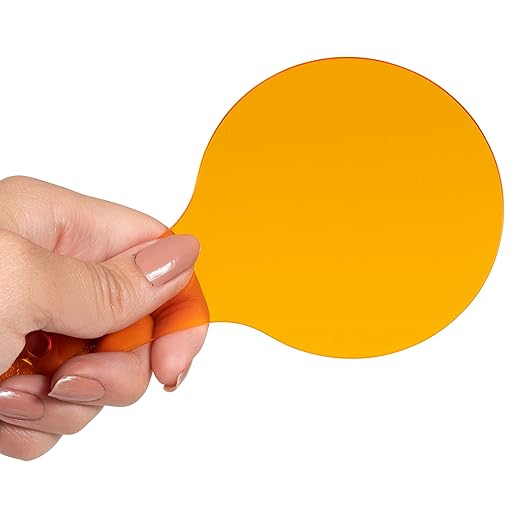 LEARNING ADVANTAGE Color Paddles - Set of 6 - Hands-on Teaching Aid - Color Learning for Toddlers