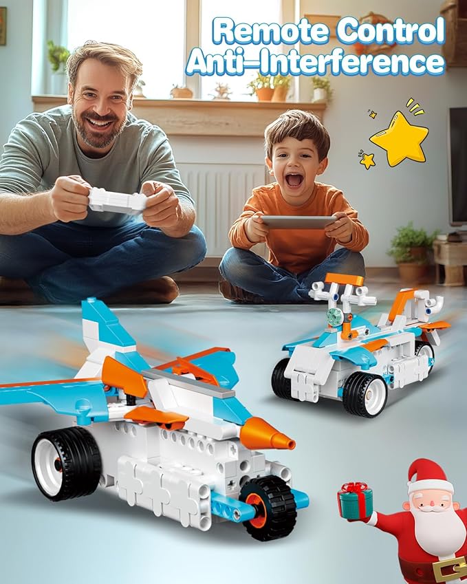 Robot Building Toys for Boys, 12-in-1 STEM Projects for Kids Ages 8-12