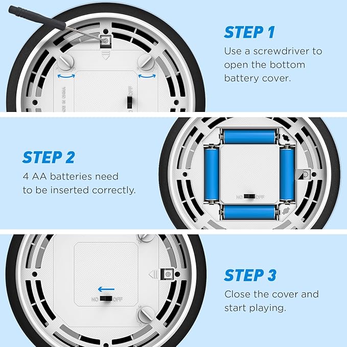 Hover Soccer Ball for Kids, Light-Up Soccers Ball Boys Toys, Kids Training Hover Balls Indoor Toy Games, Birthday Gifts for Kid Age 4, 5, 6, 7, 8-10 Year Old Boy - Soccer