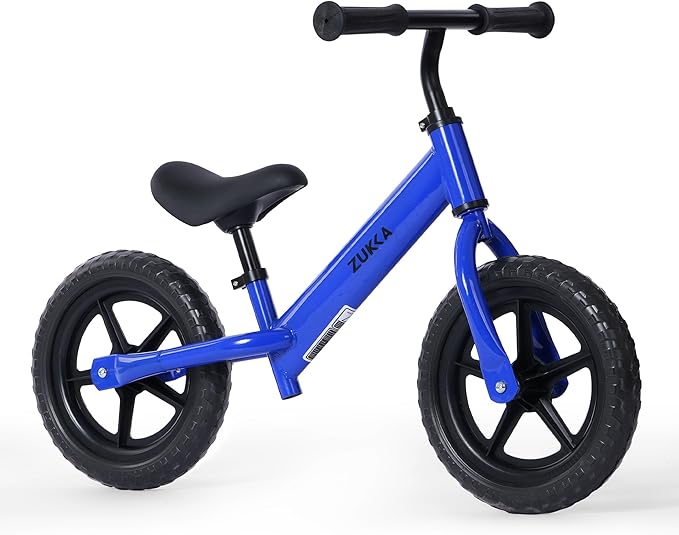 MEGHNA Toddler Balance Bike Kids Toy Aged 2-5 Years Old with Safety Footrest Adjustable Height Seat and Handlebar Strider Bike 8 inch Wheel for Over 18 Months Baby Toddler Kids, Easy to Assembly