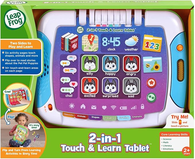 LeapFrog 2-in-1 Touch and Learn Tablet