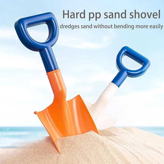 Beach Toys Set for Kids -Collapsible Sand Bucket&Mesh Beach Bag and Shovels Sand Rake Toy 11Pcs Set, Animal & Dinosaur Molds,Fork,Rake&Watering Can for Toddlers Ages 3+