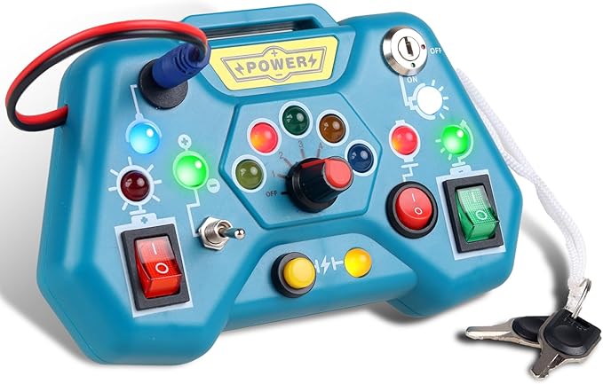 Toddler Busy Board for 2-4, Montessori Sensory Board, Sensory Toys for Toddlers 1-4 Year Old, 18 Month Old Toys, Toy for 2 Year Old Boy, One Year Old Boy & Girls Birthday Gift