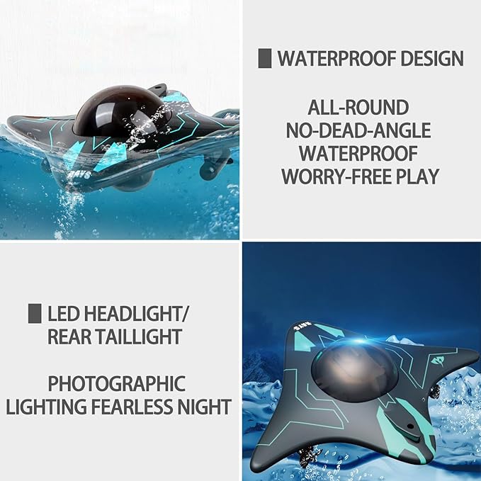 RC Boat with Camera - 6 CH Waterproof Remote Control Boat for Pools & Lakes, App Control for iOS & Android, Real-Time Photography, Toys for Adults & Kids Ages 8+